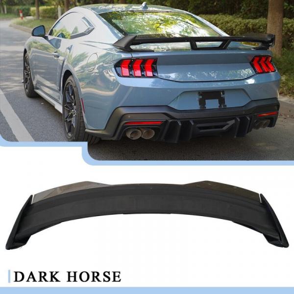 Ford Mustang 2024+ Dark Horse Style Spoiler mit getönter Gurney Flap
